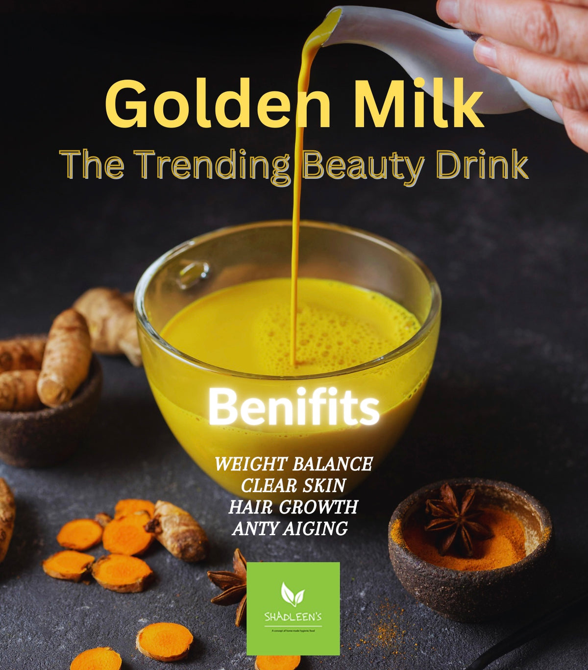 Healthy Immunity Drink Mix/Golden Milk Ready Mix