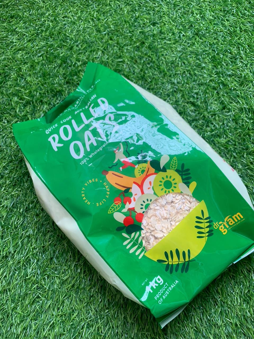 Dr Gram Organic Whole Grain Rolled Oats