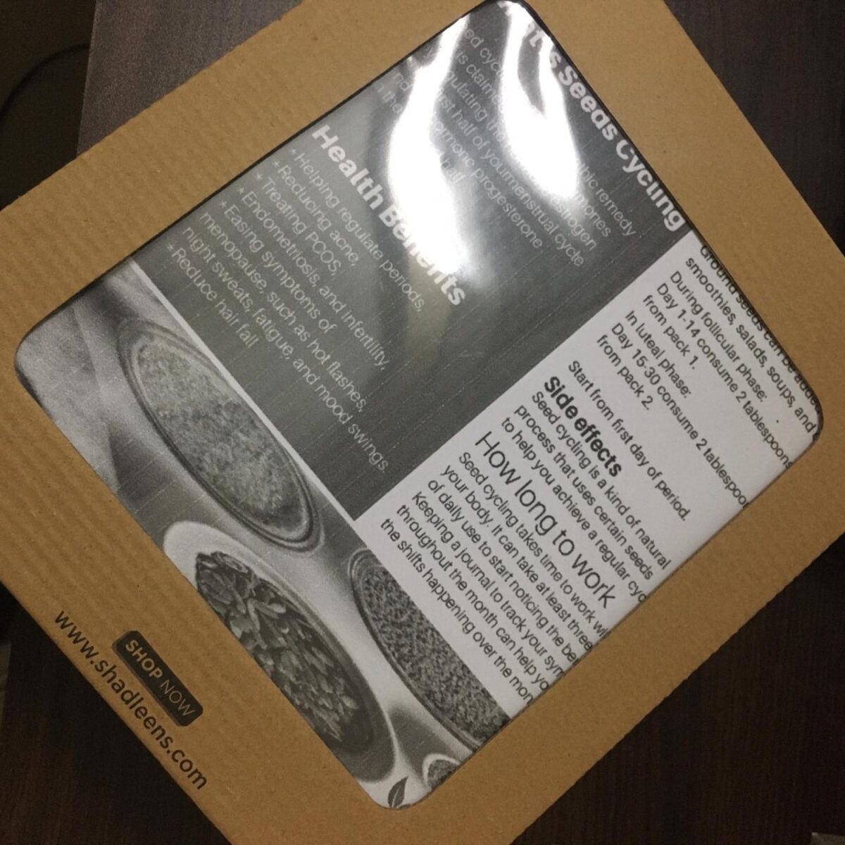 Seeds Cycling. One Month Package (Powder) - Image 2
