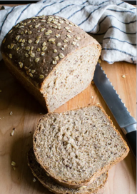 Homemade Multigrain Brown Bread