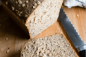 Homemade Multigrain Brown Bread