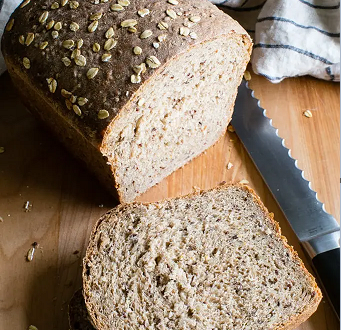 Homemade Multigrain Brown Bread