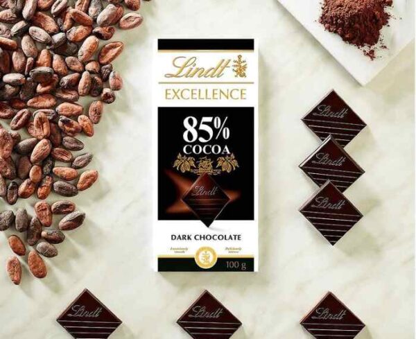 Lindt Excellence Dark 85% Bar 100g
