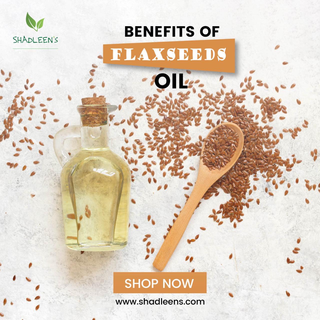 Organic flaxseed oil! Benefits & Uses