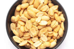 Air fried peanut