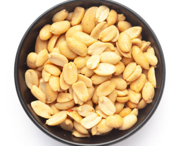 Air fried peanut