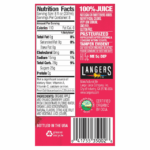 Langers Organic No Sugar Added Cranberry Juice - Image 2