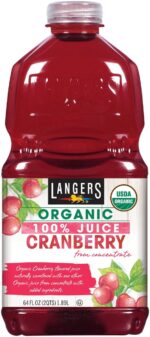 Langers Organic No Sugar Added Cranberry Juice