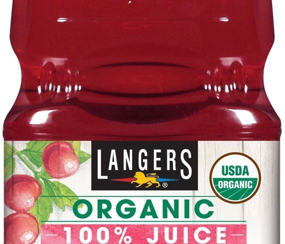Langers Organic No Sugar Added Cranberry Juice